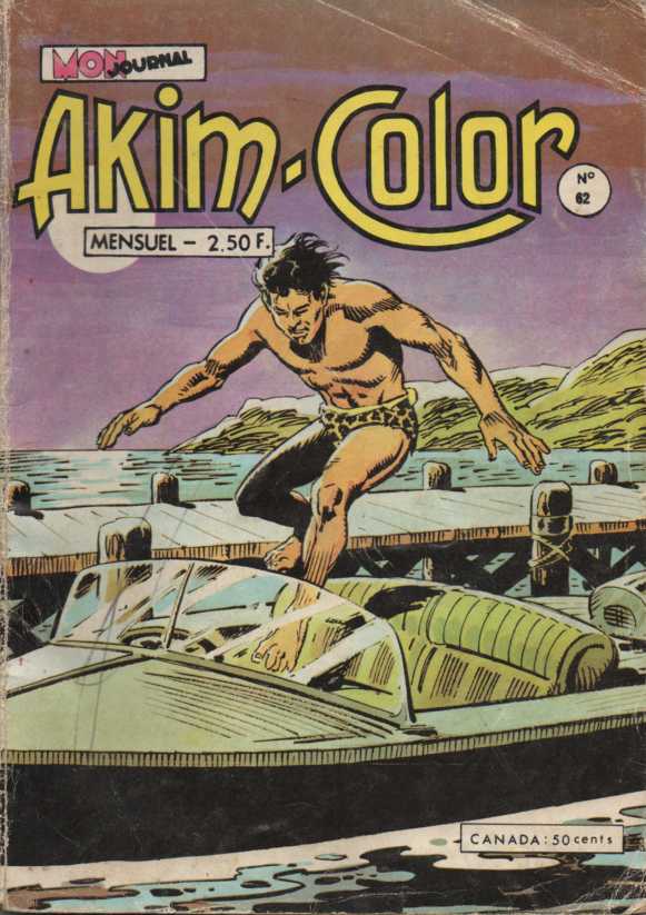 Scan de la Couverture Akim Color n 62